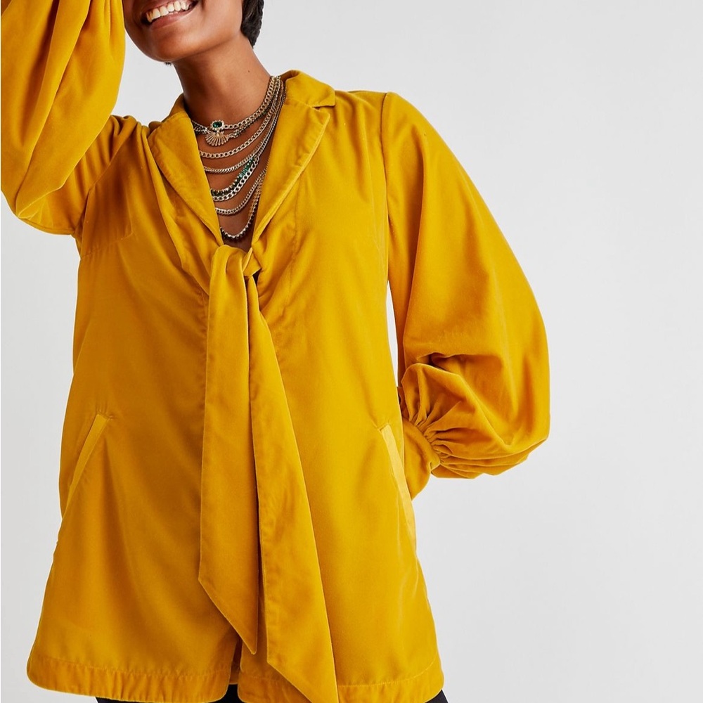 Free People Yellow Midi Romper